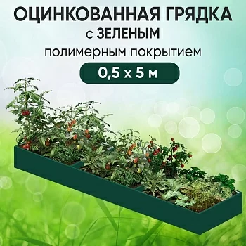 Грядка зеленая (0,5 х 5)